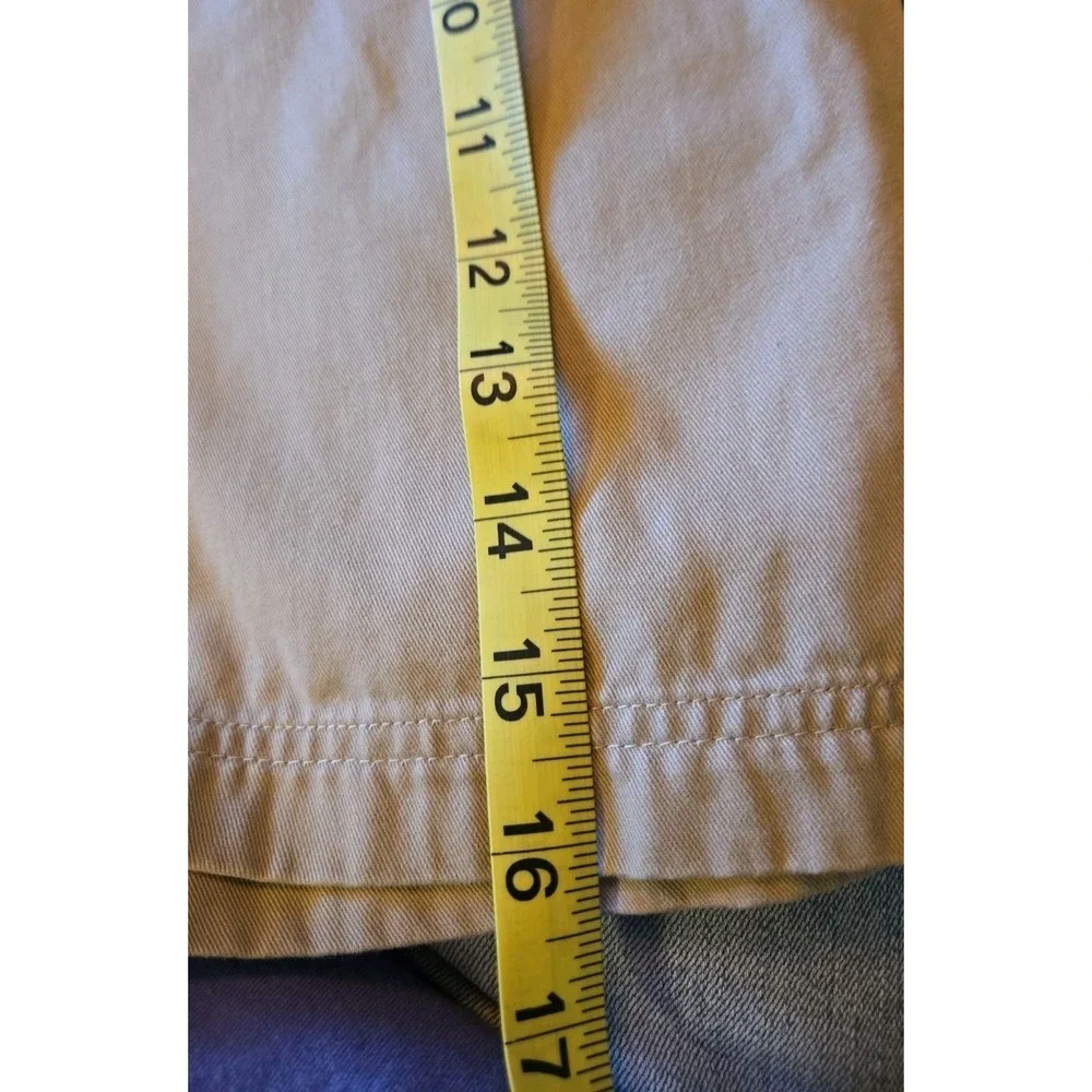 White Stag Women Size 12 Khaki Skort Embroidered 100% Cotton‎ Y2K